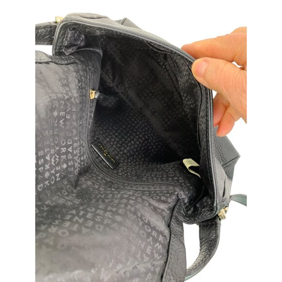 Kate Spade Black Pebbled Leather Crossbody Bag Satchel Chester Street Miri 8344 - Picture 12 of 16
